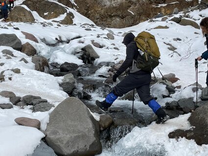 1 day Ice hiking in Nikko