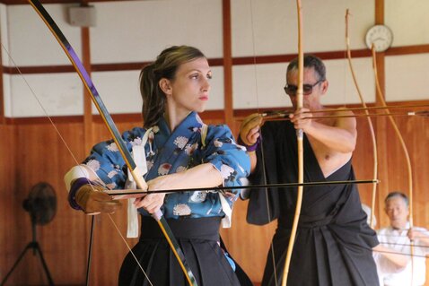 Japanese archery experience